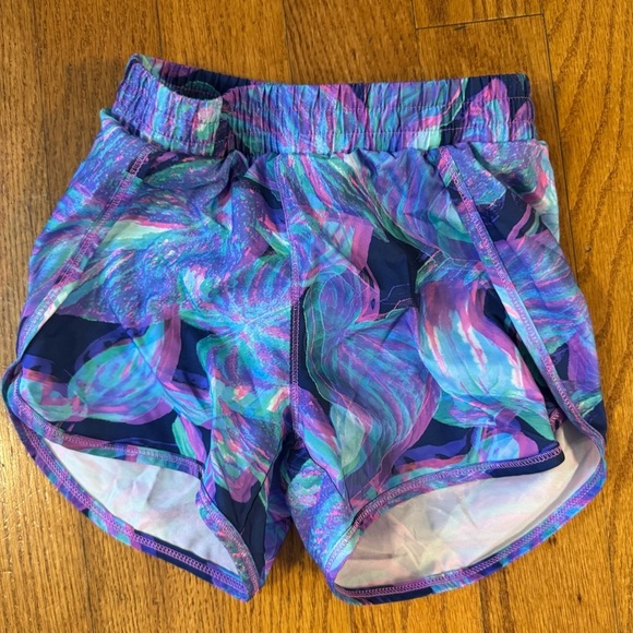 All in Motion Purple and Blue Athletic Shorts Girls Size S - Picture 1 of 5